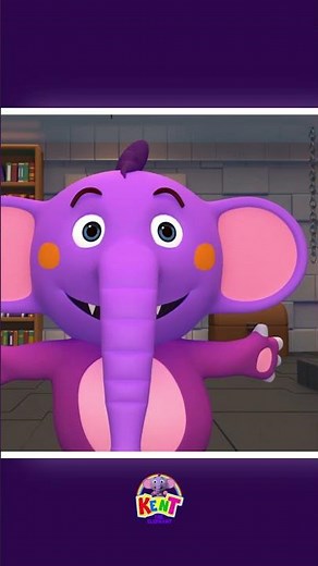🧟 Halloween Kids Song – This Is the Way We Comb Our Hair #shorts #spooky #kenttheelephant