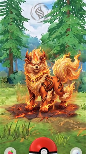 🔥 Got Shiny ✨ ARCANINE in Pokemon GO #shinypokemon #pokemon #pokemongo #shorts