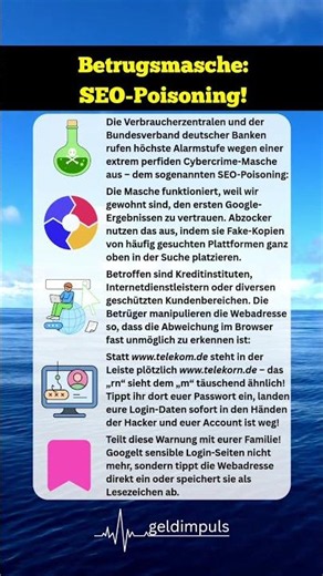 SEO-Vergiftung: Klicke niemals auf das erste Suchergebnis! 🔍✅ #suchmaschinenoptimierung