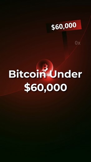0x100x | Crypto on Instagram: "At some point all of the buyers who were willing to step in at 60,000 already had and there was no one left. What happens from here? Watch our pinned video to know where we are in the crypto cycle. —— Follow @0x100x Follow @0x100x Follow @0x100x #Bitcoin"