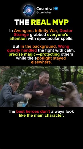 Doctor Strange Got the Spotlight... Wong Did the Work #DoctorStrange