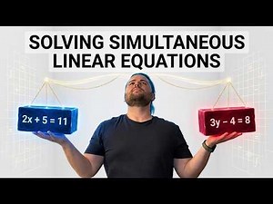 Simultaneous Equations Explained — Substitution & Elimination (Step by Step)