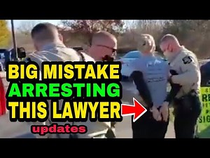 Dumb Cops Arrest a Constitutional Lawyer ☆ Lawsuits Incoming