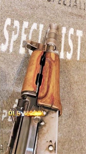 Russian krinkove rifle 5.45x39mm | Aks74U rifle |Soviet union paratrooper 5.45x39mm