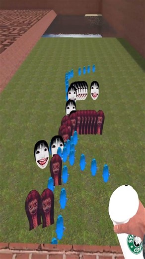153 Cockroach Tomino And Selene #maze #nextbots #gmod