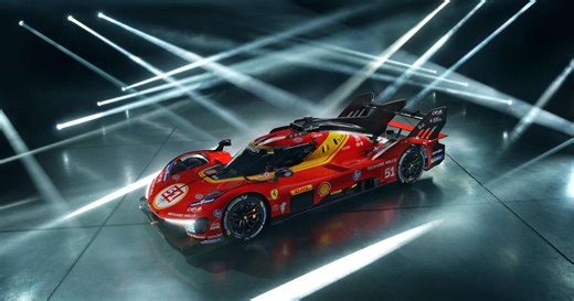 WEC: Tricampeã de Le Mans, Ferrari revela pintura da 499P para 2026