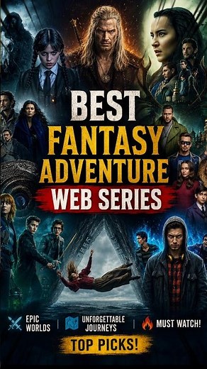 Top 10 Best Fantasy Adventure Web Series You Must Watch 🔥✨ #shorts #fantasy #webseries