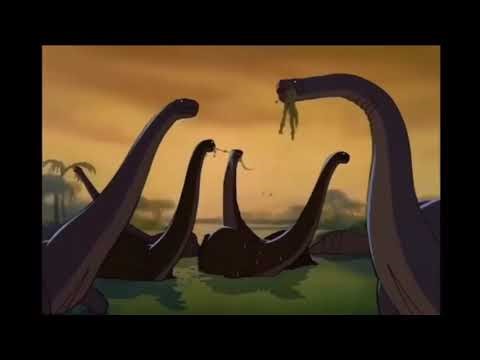 Fantasia: Rite of Spring | T-Rex VS Stegosaurus With Sounds