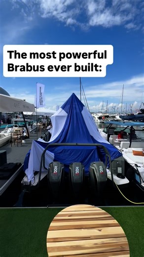 Meet the Brabus 1500, the most powerful model built to date. | Power & Motoryacht Magazine