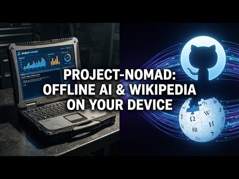 Carry 50GB of Wikipedia with you! project-nomad hands-on test: running local AI models in a comp...