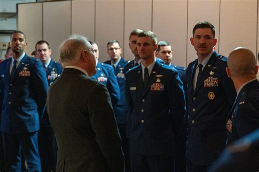 First Air Force warrant officers graduate, prepare to enter force