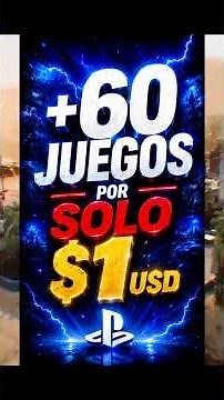 🔥 +60 GAMES for only $1 USD... this is insane