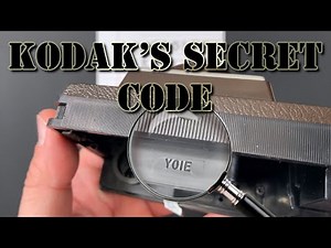 How old is my vintage camera? Kodak 126 Instamatic Camera's Age using Camerosity Code