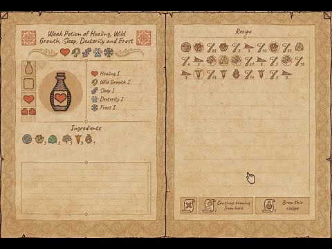 How to Create A potion with 5 Different Effect | Potion Craft