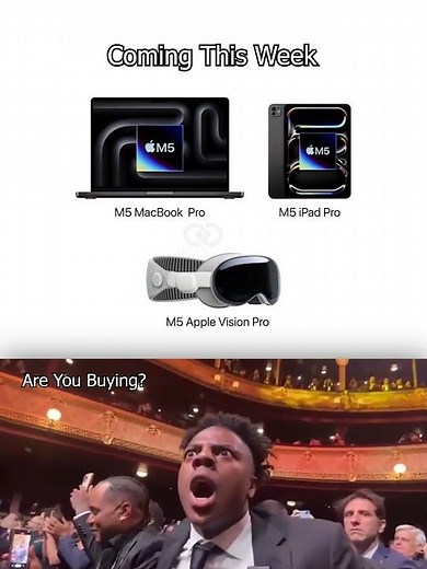 M5 MacBook Pro, M5 iPad Pro & M5 Apple Vision Pro 😱✌