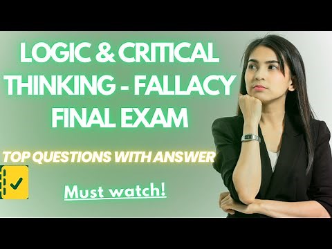Freshman Logic Final Exam Fallacies Top Questions & Answers explained | ፍሬሽማን ኮርስ 2018 በአማርኛ