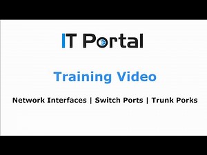 IT Portal: Managing Network Interfaces, Switch Ports, and Trunk Ports