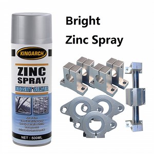 [Hot Item] Galvanizing Spray Bright Zinc Coating Aerosol Paint for Metal and Steel