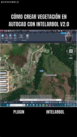 Intelforme2 on Instagram: "🌳 Crea vegetación en AutoCAD; ahora puedes crear bosques, rastrojos, cultivos y toda clase de vegetación dando clic en las polilineas. Plugin para #autocad y #civil3d ¿Te gusta este tipo de contenido? ¡Dale like 👍 y compártelo para ver más en mi canal! 📲 No olvides seguirme para conocer más herramientas y tips como este."