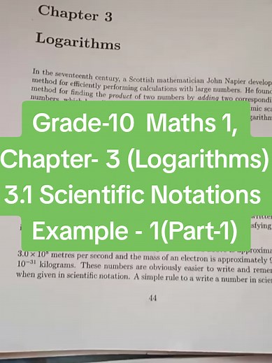 Understanding Logarithms in Grade 10 Mathematics