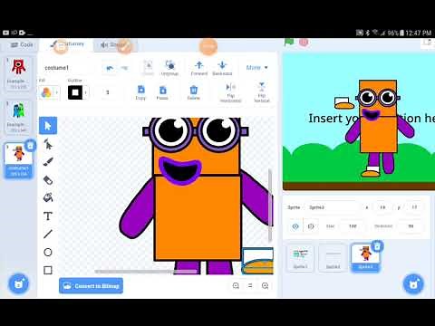 I have introduced you How to Make A Numberblock!!! | Scratch | Scratch 3.0 | I Have helped you!!!
