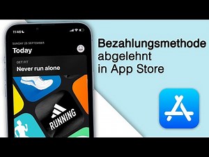 Zahlungsmethode auf iPhone abgelehnt? App Store Zahlungsmethode ändern!