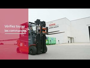 Contrôle quotidien des chariots élévateurs : Partir en toute sécurité ? Contrôle quotidien !