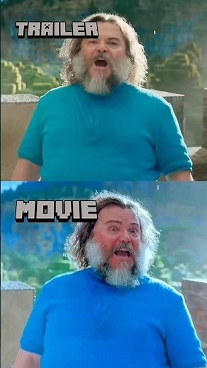 Minecraft Movie - I… Am Steve | Trailer vs. Movie Comparison