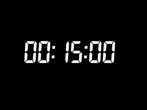 15 Minute Timer ⏱️ | No Alarm | Silent Countdown | Full Screen