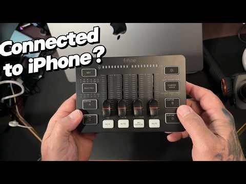 ‪@TheClayAlanReview‬ Showcase How Does the FIFINE AM8 Sounds when FIFINE SC3 is Connected to iPhone.