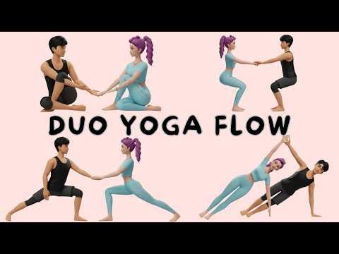 Kids Partner Yoga Flow | Best Partner Yoga Poses | Fun Kids Yoga Poses | KPop Demon Hunters