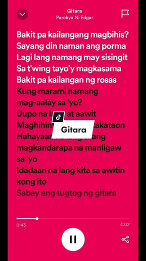 Gitara - Parokya Ni Edgar Lyrics and Song Details