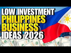 Low Investment Philippines Business Ideas 2026 | Philippines Profitable Low Investment Business Idea