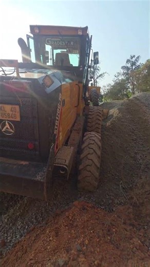 SANY grader video call Rakshan work #operator #shortvideos #video