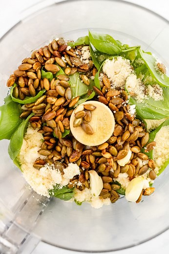 Pumpkin Seed Pesto - Once Upon a Pumpkin