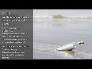 Deepak Chopra - Day 12 Meditation Challenge Creating Abundance