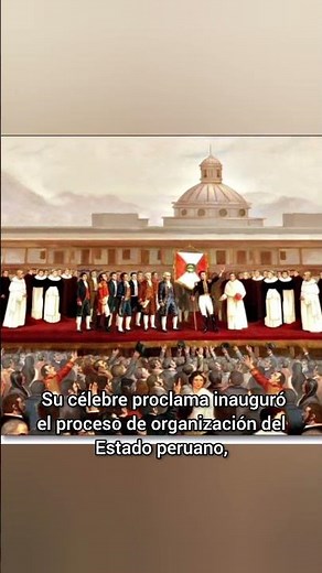 July 28, 1821: General José de San Martín proclaims the Independence of Peru. #peru