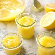 Homemade lemon curd