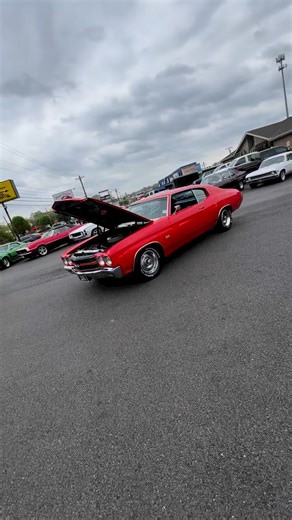 54K views · 1.6K reactions | 1970 Chevrolet Chevelle307 V-8 engine, automatic transmission, power steering, power brakes, performance upgrades, chrome accessories, headers, dual exhaust with Flowmaster style mufflers, aluminum radiator, aftermarket gauges, cowl hood, SS emblems, 15" rally wheels with BFG tires. Stock#2502 $30,900 #chevelle #classic #1970 #sportscars #newprice #2024 #v8 #70s #deals #driver #street #car | Maple Motors | Facebook