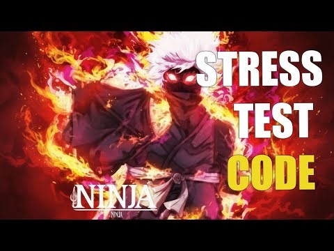 [STRESS TEST] NINJA CODES 🥷[ROBLOX]🥷 | *NEW* WORKING CODE