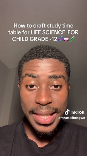 Creating a Study Timetable for Life Sciences Grade 12