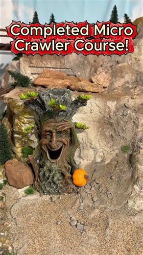 Completed Micro Crawler Course! #diy #rc #rccrawler #rccrawlercourse