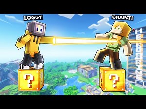 I CHALLENGED CHAPATI TO 1V1 LUCKY BLOCK RACE IN HEROBRINE SMP