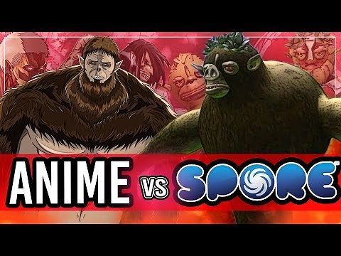 Recreating The 9 Titan Shifters in Spore (Attack on Titan)
