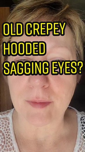 Tutorial: How to Enhance Droopy Hooded Eyes with Crepey Skin
