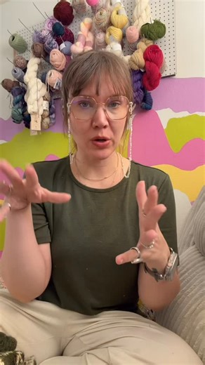 Double knitting part two! #knitting #tutorial #doubleknitting | Squish & Co