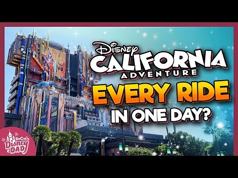 EVERY RIDE at Disney California Adventure WITHOUT Genie+