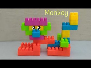 How to make a Monkey With Building Blocks/Building Blocks/Monkey/Blocks Games/Blocks Toys/Blocks/