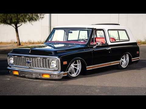 LSA-Supercharged 1972 Chevy K5 Blazer Start Up + Driving - Lot #008