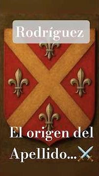 RODRÍGUEZ Origen del Apellido |🔴 Historia, Escudo